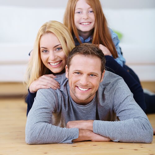 Happy family | Sherm Arnold's Flooring